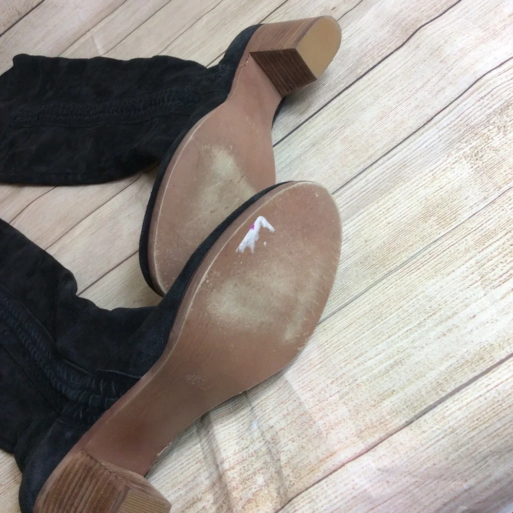Matisse over the knee black suede leather boots. Inspired. 8.5.